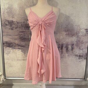 Hello Molly Blush Pink Mini Dress